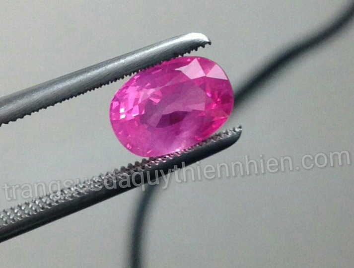 Ruby thiên nhiên 2.8 carat - MS: RU019 Ruby thiên nhiên 2.8 carat - MS: RU019