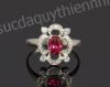 Nhẫn đá Ruby thiên nhiên - MS: RURW074 - anh 1 Nhẫn đá Ruby thiên nhiên - MS: RURW074 - anh 1