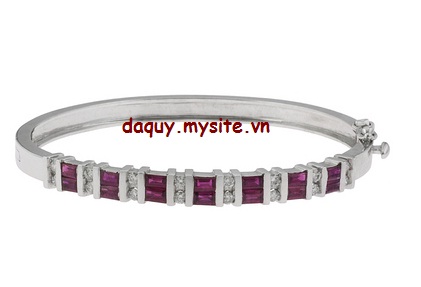 Vòng tay đá Ruby tổng hợp - MS: RUBAN001 Vòng tay đá Ruby tổng hợp - MS: RUBAN001