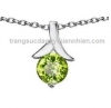 Mặt dây chuyền đá Peridot thiên nhiên - MS: PEPE015