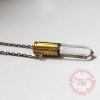 Mặt dây Nam tinh thể đá Crystal Quartz thiên nhiên - MS: CQPEM001