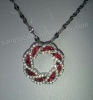 Mặt dây chuyền đá Ruby thiên nhiên - MS: RUPE028