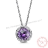 Mặt dây chuyền đá Amethyst thiên nhiên - MS: GEAMP044