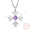 Mặt dây chuyền đá Amethyst thiên nhiên - MS: GEAMP046
