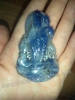 Tượng Phật bà đá Sapphire thiên nhiên - MS:GE023