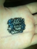 Tượng Phật Di Lặc đá Sapphire thiên nhiên - MS:GE026