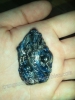 Tượng Phật bà đá Sapphire thiên nhiên - MS:GE027