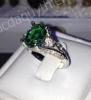 Nhẫn đá Hydroxit Emerald - MS: EMRW008