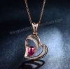 Mặt dây chuyền đá Ruby thiên nhiên - MS: RUPE030