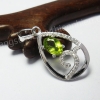 Mặt dây chuyền đá Peridot thiên nhiên - MS: PEPE017