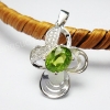 Mặt dây chuyền đá Peridot thiên nhiên - MS: PEPE019