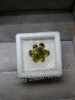 Bộ 6v Sapphire 2 màu vàng & lục vàng (PHÚC - LỘC) size thích hợp làm NHẪN/MẶT DÂY (Kèm giấy giám định PNJ/SACOMBANK SBJ/SJC theo yêu cầu) - anh 3