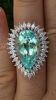 Nhẫn nữ đá Zircon thiên nhiên - MS: ZRRW010