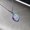 Mặt dây đá Opal thiên nhiên - MS: OPPE004