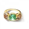 Nhẫn đá Tourmaline thiên nhiên - MS:XTTURW019