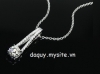 Mặt dây chuyền Kim cương nhân tạo - MS: DCZPE003