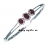 Vòng tay đá Garnet đỏ thiên nhiên - MS: GABAN001